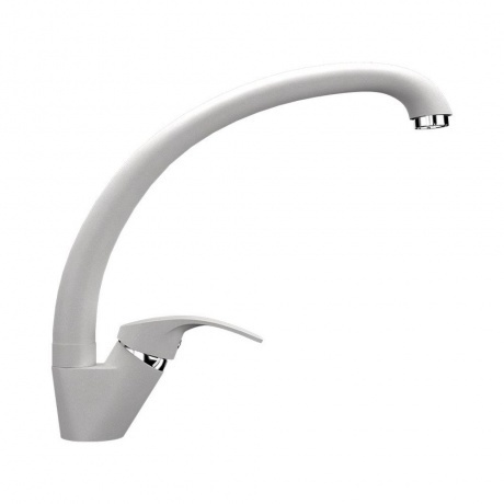 Смеситель для кухни ULGRAN Classic ультра-белый (U-007-341)