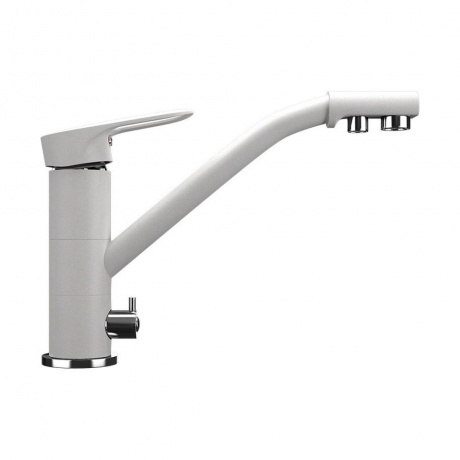 Смеситель для кухни ULGRAN Classic ультра-белый (U-010-341)