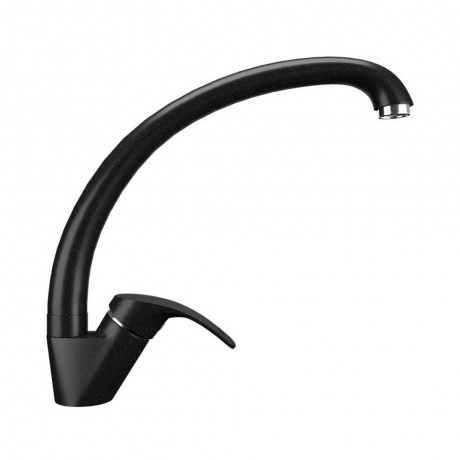 Смеситель для кухни ULGRAN Classic ультра-черный (U-007-344)