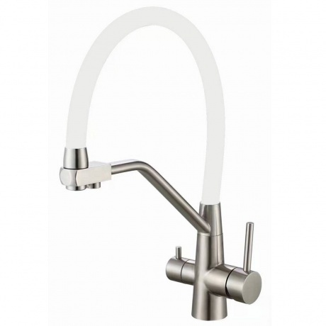 

Смеситель для кухонной мойки под фильтр питьевой воды Fmark (FS0662-L02)