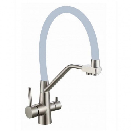 

Смеситель для кухонной мойки под фильтр питьевой воды Fmark (FS0662-L04)