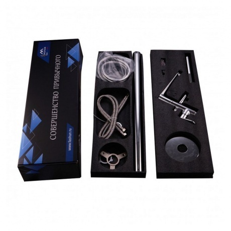 Смеситель напольный ванно-душевой FASHUN хром (A3085) - фото 3