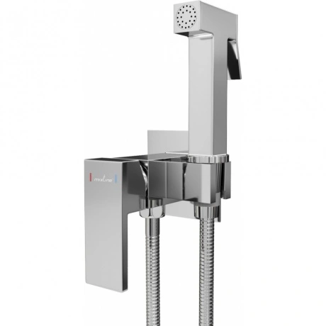 Смеситель с гигиенической лейкой MIXLINE ML31-082 "Ray" встраива...