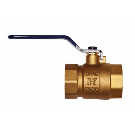 

Кран шаровой RM-L ВР-ВР 1 1/2 муфтовый ручка Ду40 Ру30 (11Б27п1)