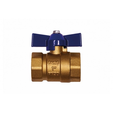 

Кран шаровой RM-L ВР-ВР 1 муфтовый бабочка Ду25 Ру30 (11Б27п1)