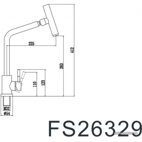Смеситель для кухонной мойки Fmark (FS26329) - фото 2