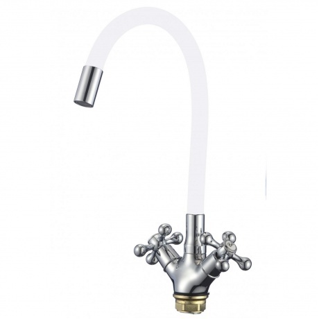 

Смеситель для кухонной мойки Fmark с гибким цветным изливом (FM4319-02)