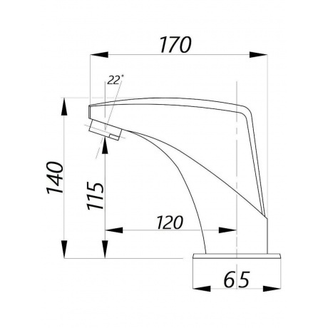 Смеситель для раковины сенсорный ПрофСан ПСМ-2019 - фото 2