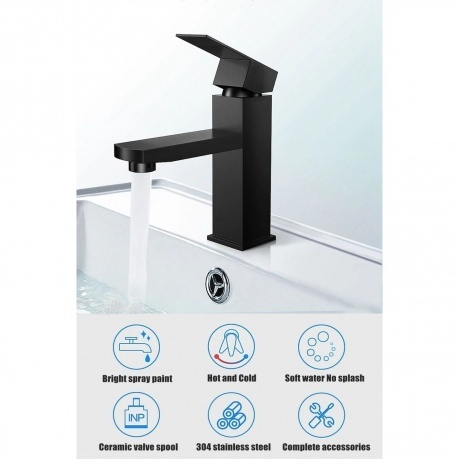 Смеситель для умывальника Fmark (FS8101H ) - фото 2