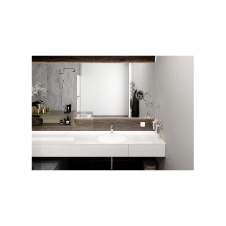 Смеситель для раковины hansgrohe Vernis Blend 100, без сливного гарнитура, хром - фото 3