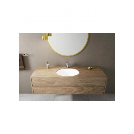 Смеситель для раковины hansgrohe Vernis Blend 100, без сливного гарнитура, хром - фото 4