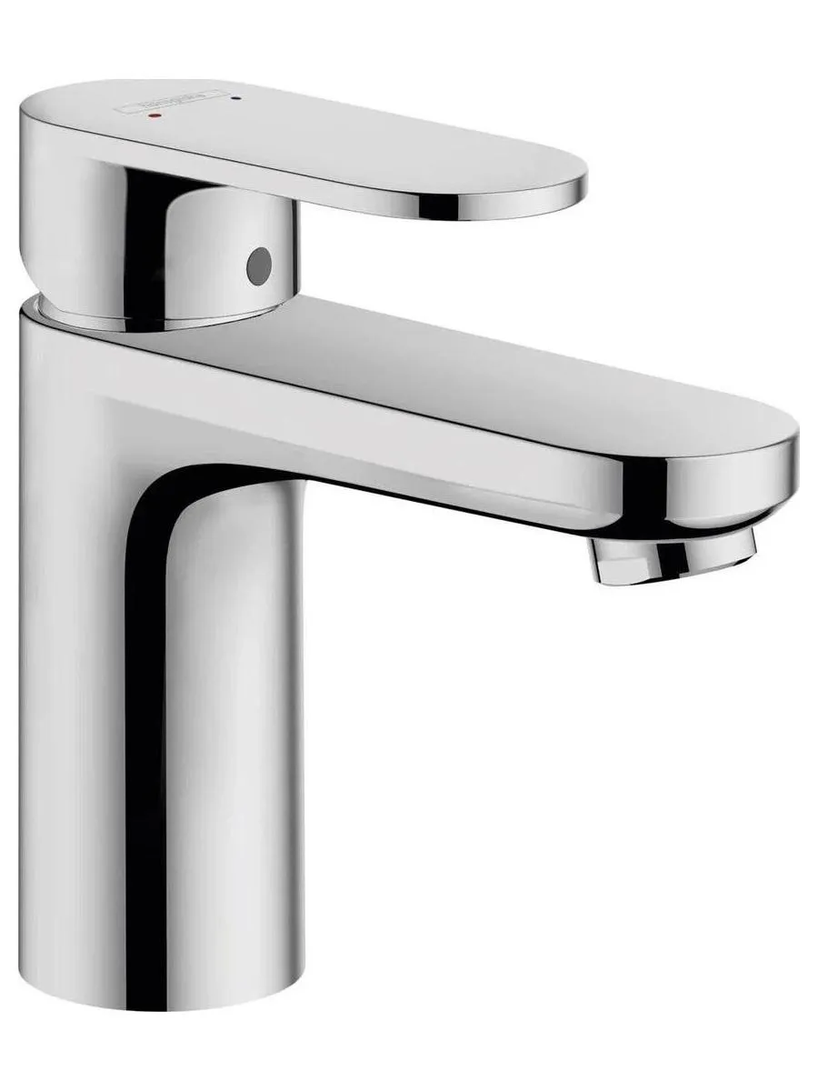 Смеситель для раковины hansgrohe Vernis Blend 100, без сливного гарнитура, хром - фото 1