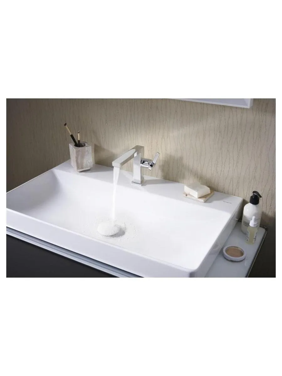 Смеситель для раковины hansgrohe Tecturis E 110 Fine CoolStart, EcoSmart+, с донным клапаном Push-Open, хром - фото 8
