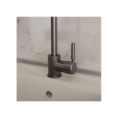 Смеситель для кухни Teymi Helmi, графит матовый T10264 - фото 11