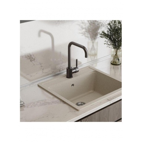 Смеситель для кухни Teymi Helmi, графит матовый T10264 - фото 10