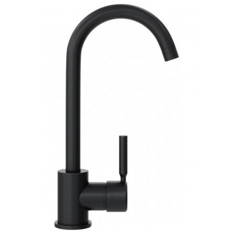 Смеситель для кухни Teymi Iva, черный матовый T10265 - фото 1