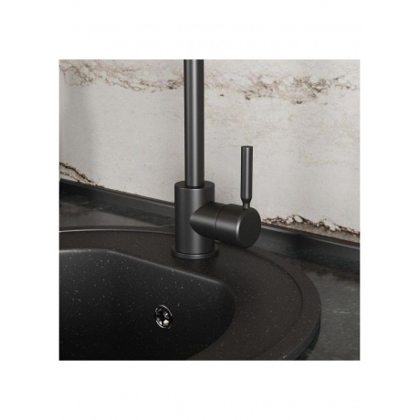 Смеситель для кухни Teymi Iva, черный матовый T10265 - фото 11
