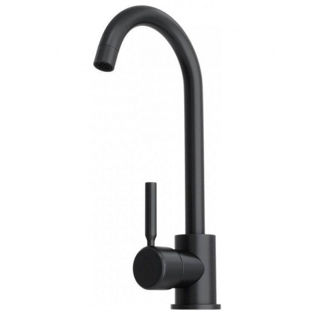 Смеситель для кухни Teymi Iva, черный матовый T10265 - фото 3