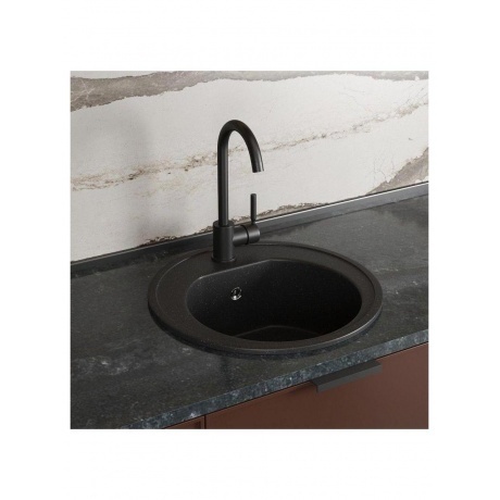 Смеситель для кухни Teymi Iva, черный матовый T10265 - фото 10