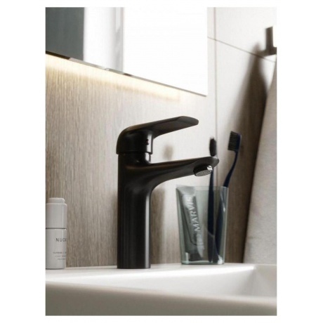 Смеситель для раковины Teymi Hanna, черный матовый T10255 - фото 11