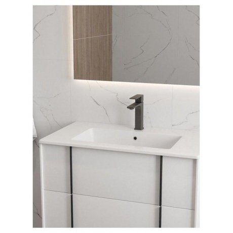 Смеситель для раковины Teymi Lori, графит матовый T10258 - фото 13