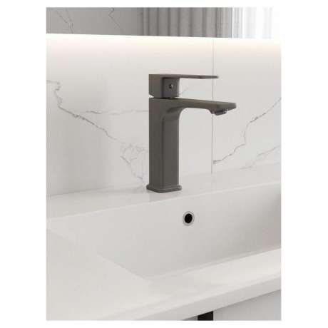 Смеситель для раковины Teymi Lori, графит матовый T10258 - фото 14