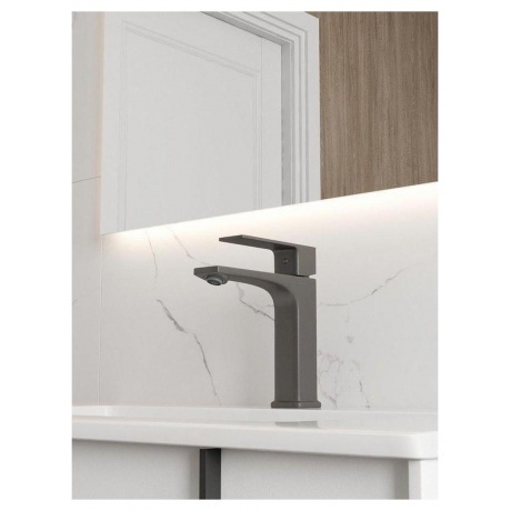 Смеситель для раковины Teymi Lori, графит матовый T10258 - фото 15