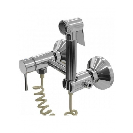 Смеситель с гигиеническим душем Teymi Martta, хром T10268 - фото 4