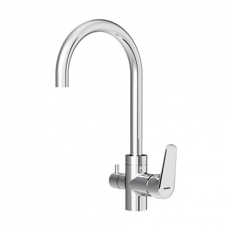 

400730000 Merkur, смеситель для кухни с каналом для питьевой воды, хром отличное состояние