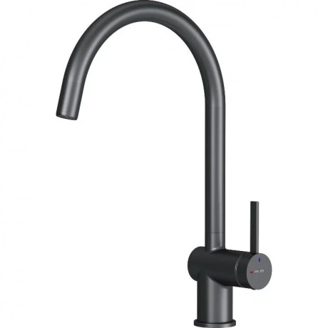 Смеситель для кухни с С-изливом AM.PM Func F8F07022, черный