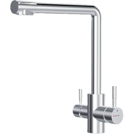 Смеситель для кухни с L-изливом с каналом для питьевой воды AMPM Func F8F05700 хром 9840₽