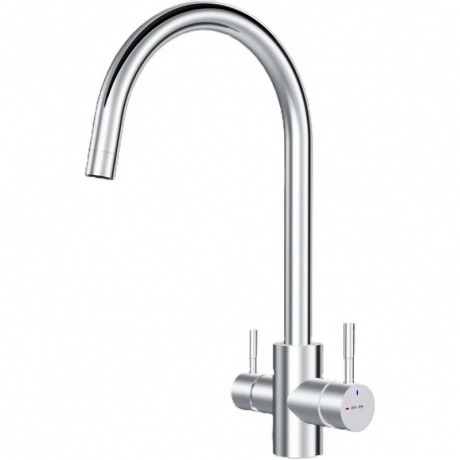 

Смеситель для кухни с С-изливом с каналом для питьевой воды AM.PM X-Joy SF85B07700, хром