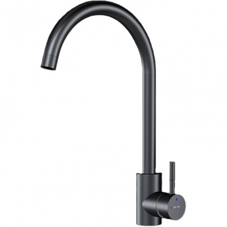 Смеситель для кухни с С-изливом AMPM X-Joy SF85B07122 черный 4480₽