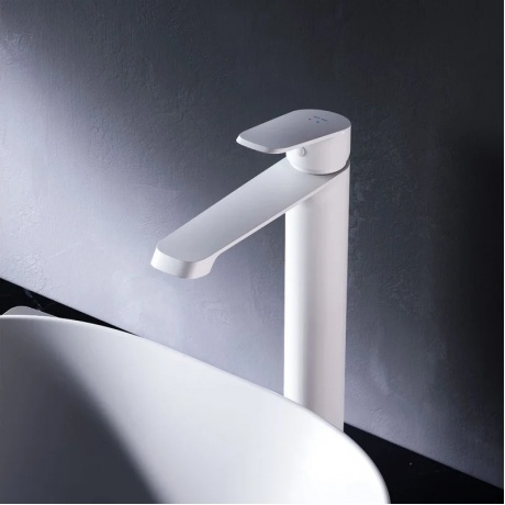 Смеситель для раковины высокий AM.PM Func F8F92033, белый - фото 5