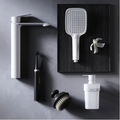 Смеситель для раковины высокий AM.PM Func F8F92033, белый - фото 7