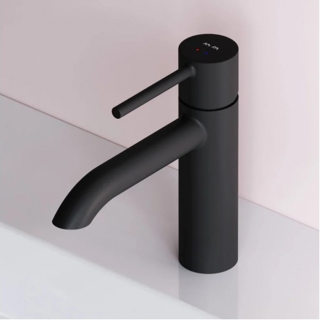 Смеситель для раковины AM.PM Libre F6002222, черный - фото 2