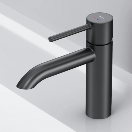 Смеситель для раковины AM.PM Libre F6002222, черный - фото 9