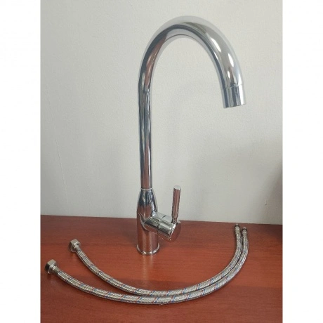 Смеситель для кухни Teymi Lina, хром T10223 хорошее состояние 