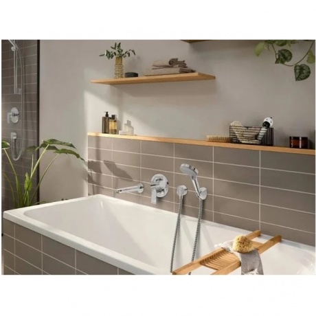 Смеситель для ванны Hansgrohe Rebris E 72468000 хром - фото 3