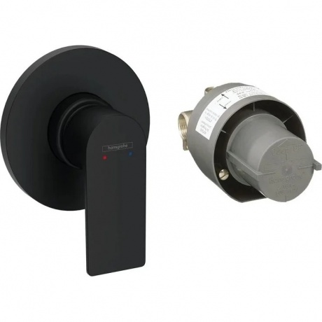Смеситель для душа Hansgrohe Rebris E 72658670 матовый черный - фото 1