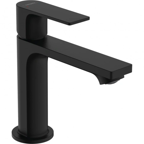Смеситель для раковины Hansgrohe Rebris E 72557670 матовый черны...