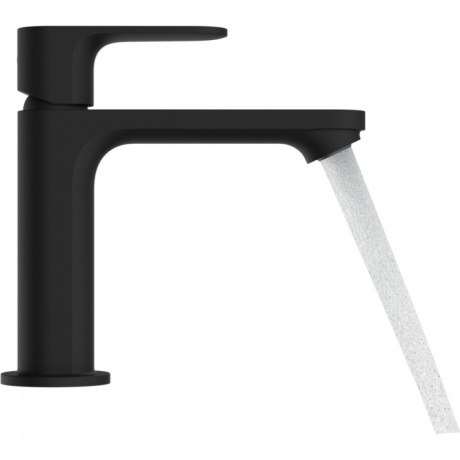 Смеситель для раковины Hansgrohe Rebris E 72557670 матовый черный - фото 3