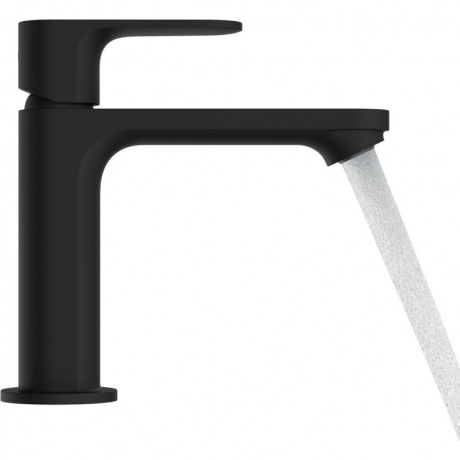 Смеситель для раковины Hansgrohe Rebris E 72557670 матовый черный - фото 4