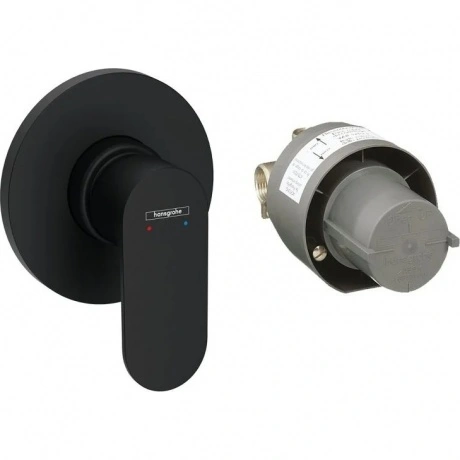 Смеситель для душа Hansgrohe Rebris S 72648670 матовый черный