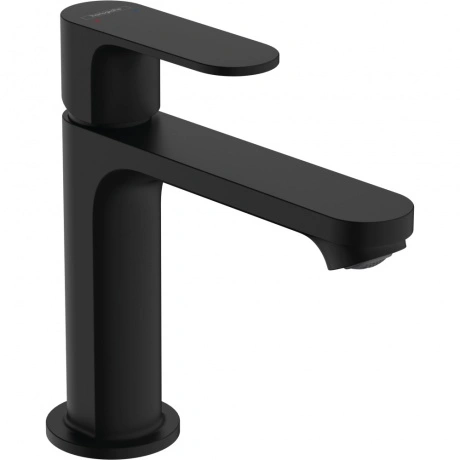 Смеситель для раковины Hansgrohe Rebris S 72517670 матовый черны...