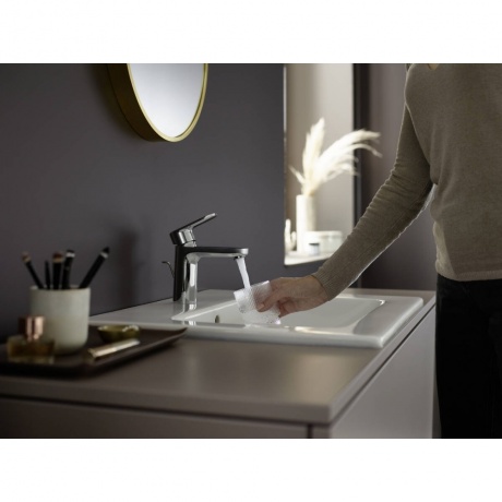 Смеситель для раковины Hansgrohe Vernis Blend 71551000 хром - фото 4