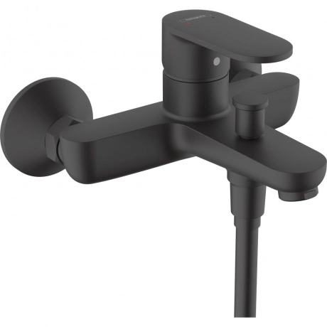 Смеситель для ванны Hansgrohe Vernis Blend 71440670 матовый черн...