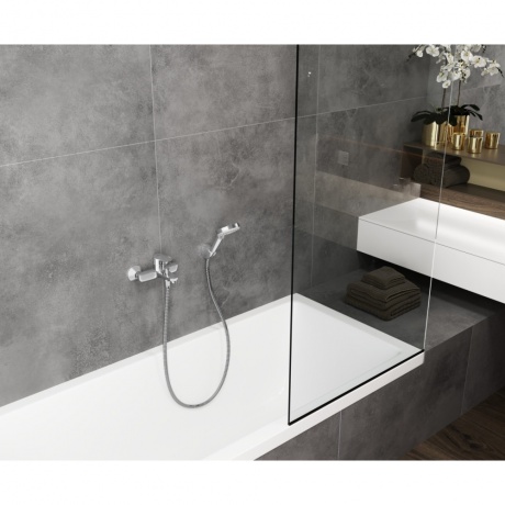 Смеситель для ванны Hansgrohe Vernis Blend 71440000 хром - фото 3