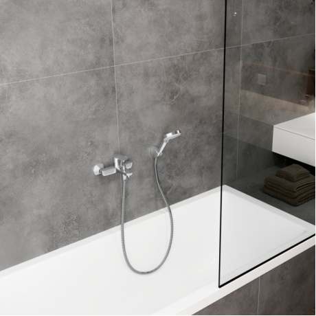 Смеситель для ванны Hansgrohe Vernis Blend 71440000 хром - фото 4
