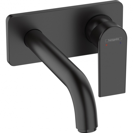 

Настенный смеситель для раковины Hansgrohe Vernis Shape 71578670 матовый черный